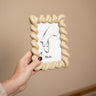 Photo Frame Beige Polyresin - Things I Like Things I Love