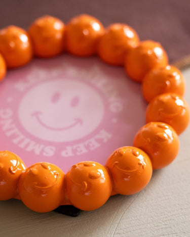 Photo Frame Smiley Orange - Things I Like Things I Love