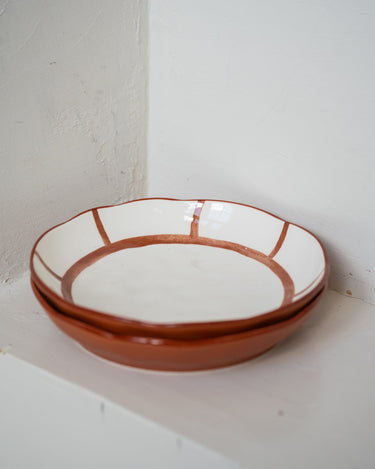 Plate Mykonos Rust - Things I Like Things I Love