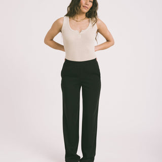 Poppy Regular Pant Black - Things I Like Things I Love