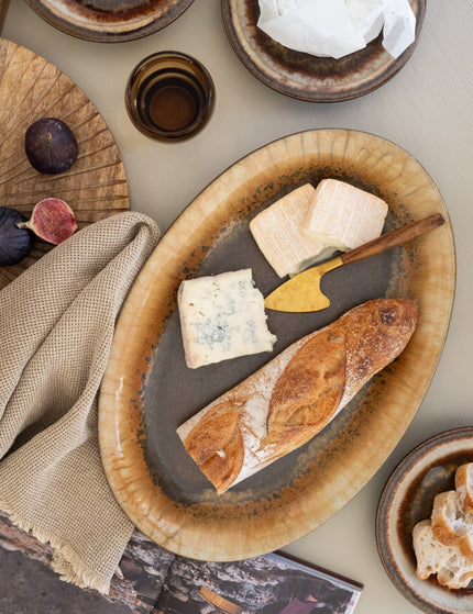 Poterie Serving Plate Mocha - Things I Like Things I Love