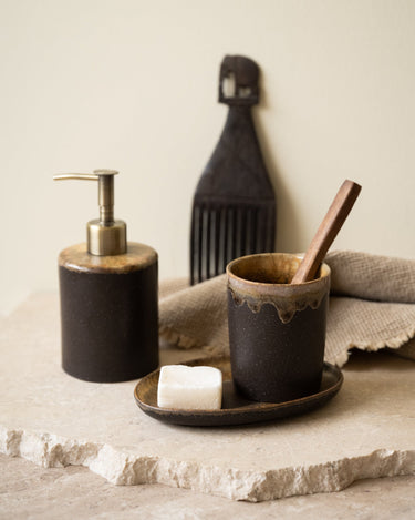 Poterie Soap Dish Holder Mocha - Things I Like Things I Love