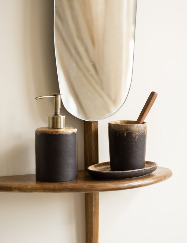 Poterie Soap Dish Holder Mocha - Things I Like Things I Love