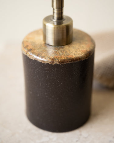 Poterie Soap Dispenser Mocha - Things I Like Things I Love