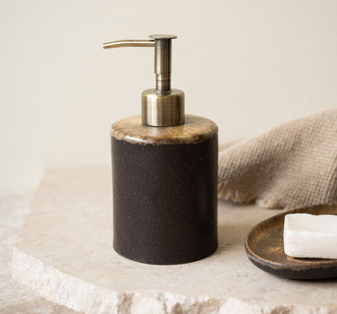 Poterie Soap Dispenser Mocha - Things I Like Things I Love