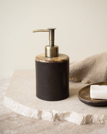 Poterie Soap Dispenser Mocha - Things I Like Things I Love