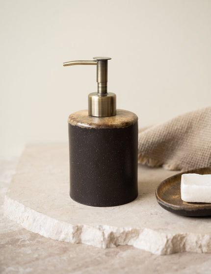 Poterie Soap Dispenser Mocha - Things I Like Things I Love