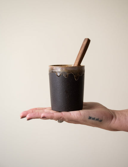 Poterie Toothbrush Holder Mocha - Things I Like Things I Love