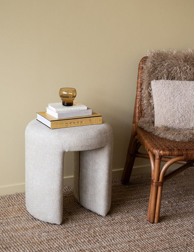 Pouf Char Beige - Things I Like Things I Love