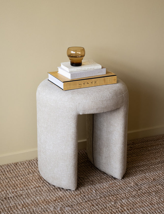 Pouf Char Beige - Things I Like Things I Love