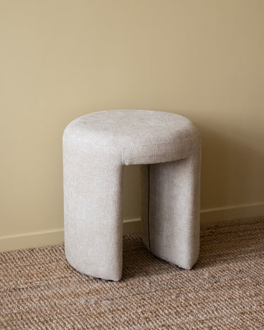 Pouf Char Beige - Things I Like Things I Love