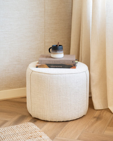 Pouf Domini Beige - Things I Like Things I Love