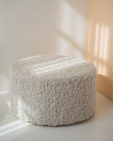 Pouf Vita Bouclé Off-White - Things I Like Things I Love