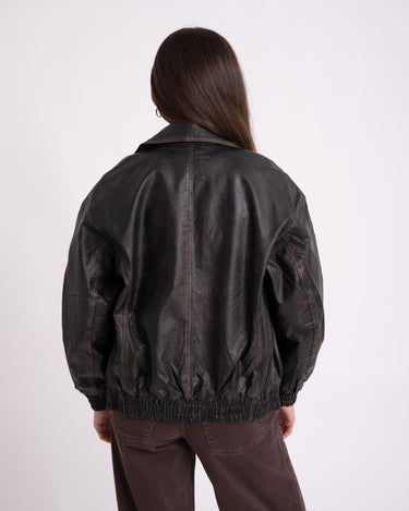 Raven Bomber Jacket Black - Things I Like Things I Love