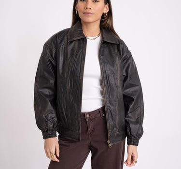 Raven Bomber Jacket Black - Things I Like Things I Love