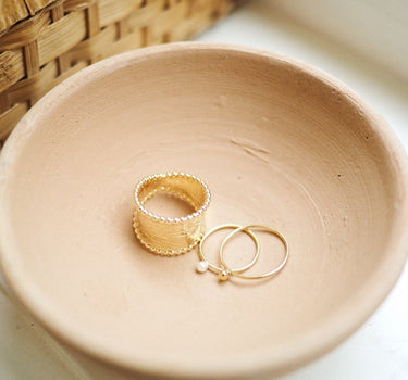 Ring Ariel Pearl Goldfilled - Things I Like Things I Love