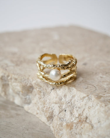 Ring Chelsea Foil Gold - Things I Like Things I Love