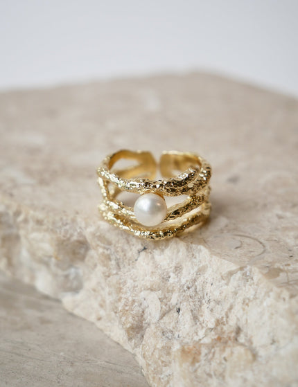 Ring Chelsea Foil Gold - Things I Like Things I Love