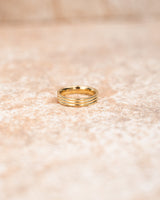 Ring Gold Drei Linien