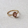 Ring Oval Rhodolite Gold - Things I Like Things I Love