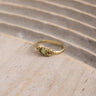 Ring Peridot Dots Gold - Things I Like Things I Love