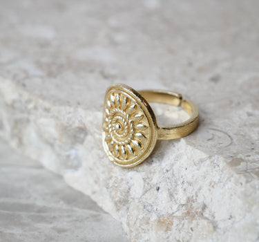 Ring Roman Gold - Things I Like Things I Love