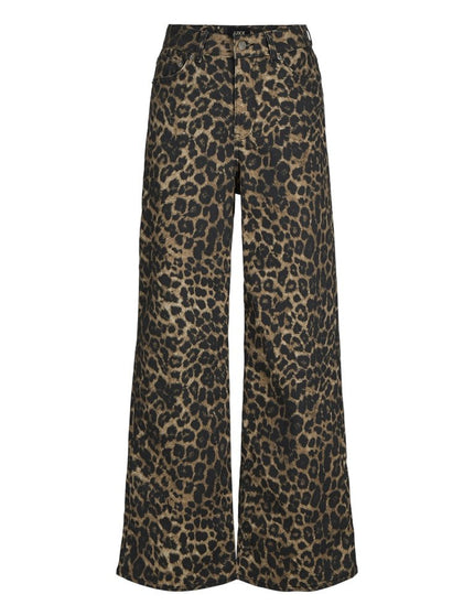 Sarah Tokyo Wide Pant Leopard - Things I Like Things I Love