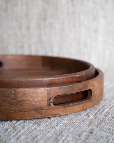 Serving Tray Wood Brown - Things I Like Things I Love