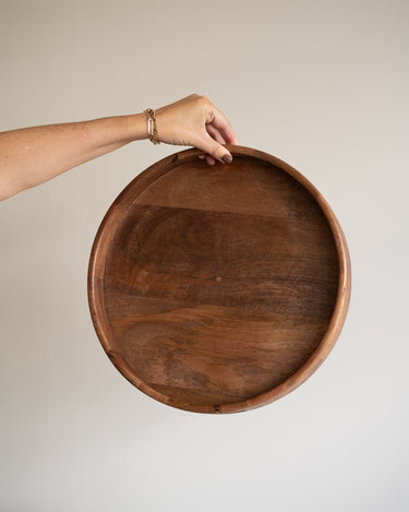 Serving Tray Wood Brown - Things I Like Things I Love