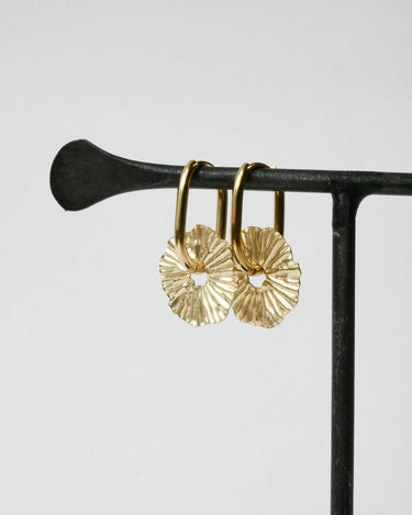 SET OF 2 - Earrings Wicker Gold - Things I Like Things I Love