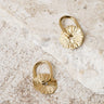 SET OF 2 - Earrings Wicker Gold - Things I Like Things I Love