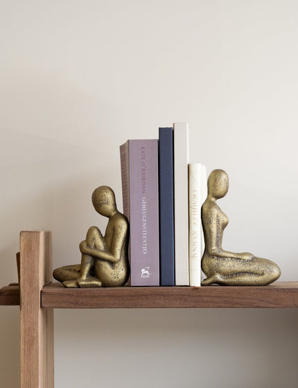 SET OF 2 - Roselie Book Stand Brass - Things I Like Things I Love