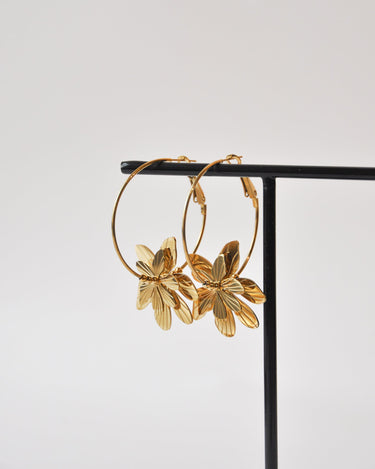 SET OF 2 - Statement Earrings Hawai Gold - Things I Like Things I Love