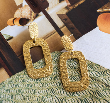 SET OF 2 - Statement Earrings Tessa Gold - Things I Like Things I Love