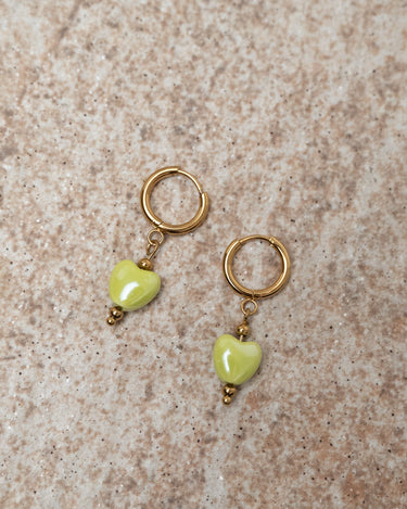 SET OF 2 - Statement Lovy Green Gold - Things I Like Things I Love