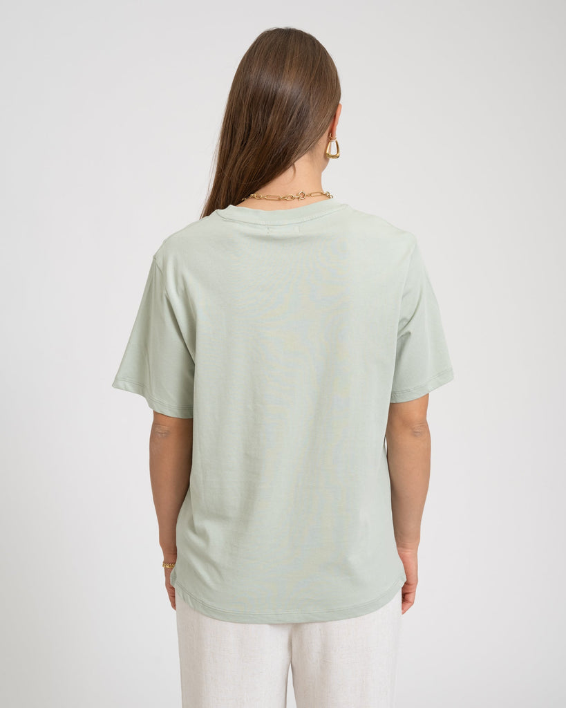 Shirt Green Print - Things I Like Things I Love