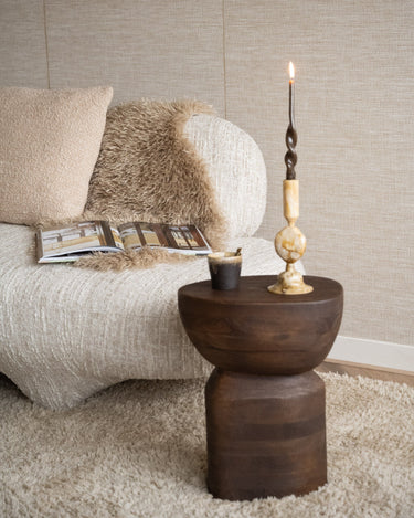 Side Table Bowy Wood Brown - Things I Like Things I Love