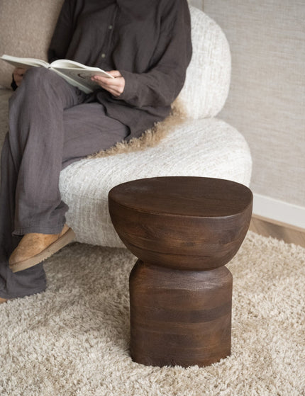 Side Table Bowy Wood Brown - Things I Like Things I Love