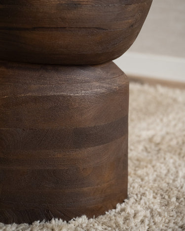 Side Table Bowy Wood Brown - Things I Like Things I Love