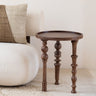 Side Table Country Brown Mango Wood - Things I Like Things I Love