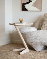 Side Table Kiana Natural Mango Wood