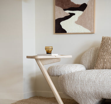 Side Table Kiana Natural Mango Wood - Things I Like Things I Love