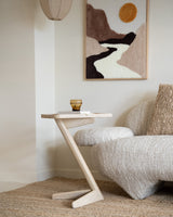 Side Table Kiana Natural Mango Wood