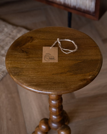 Side Table Lio Wood Brown - Things I Like Things I Love