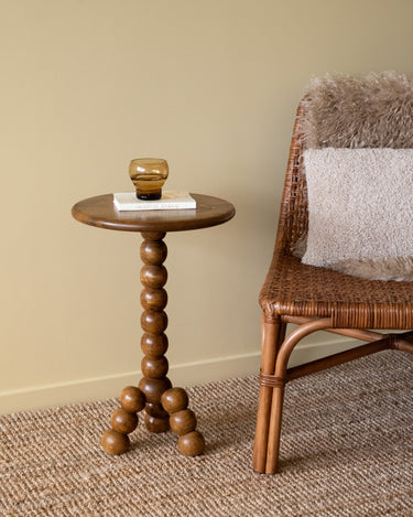 Side Table Lio Wood Brown - Things I Like Things I Love