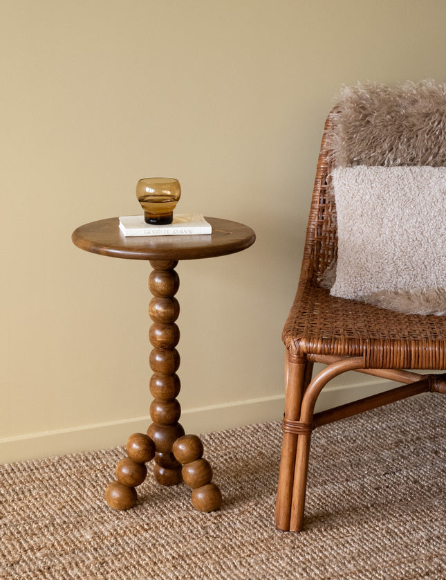 Side Table Lio Wood Brown - Things I Like Things I Love