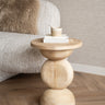 Side Table Mirto Wood Light - Things I Like Things I Love