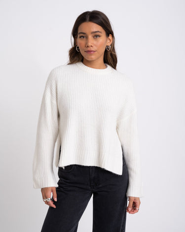 Sigga Crew Neck Knit Vanilla Ice - Things I Like Things I Love