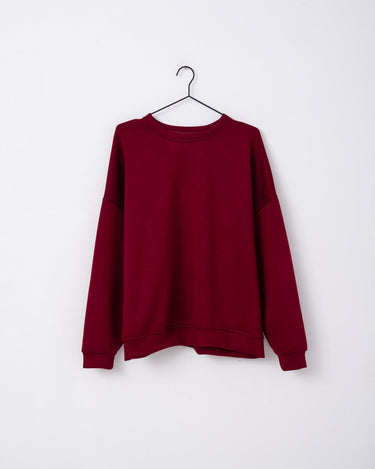 Silla Longsleeve Dark Red - Things I Like Things I Love