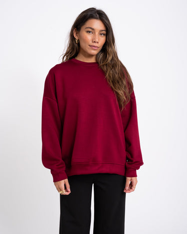 Silla Longsleeve Dark Red - Things I Like Things I Love